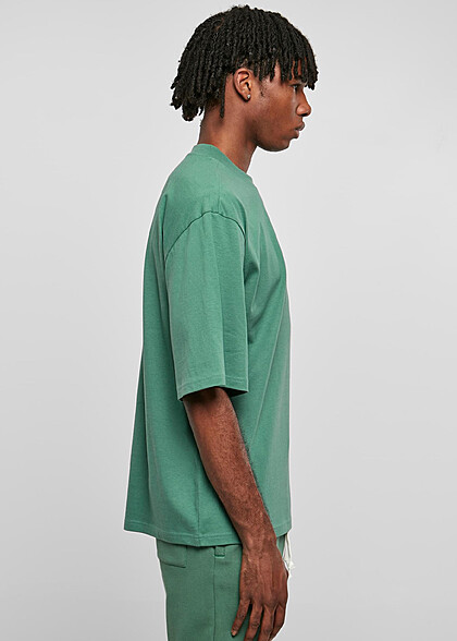 Urban Classics Herren Organic Oversized T-Shirt leaf grün