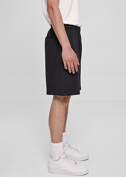 Urban Classics Herren Terry Sweatshorts mit 3-Pockets schwarz