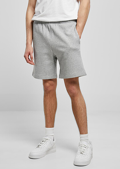 Urban Classics Herren Ultra Heavy Sweatshorts grau