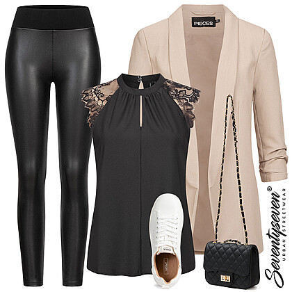 Zelfverzekerd Vergaderoutfit Outfit 23669