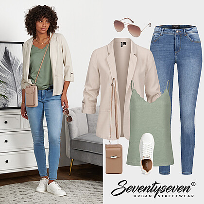 Zomerse blazerstijl Outfit 23812 - Art.-Nr.: OA23812