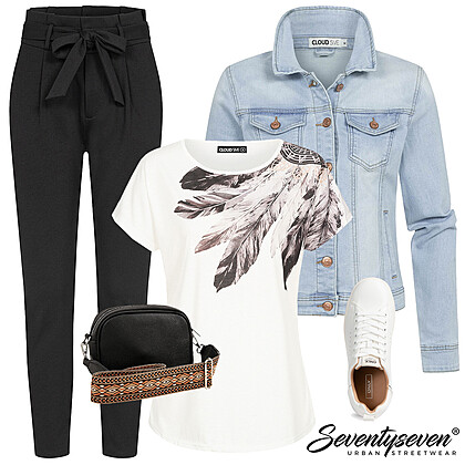 Casual vrijetijdslook Outfit 27014