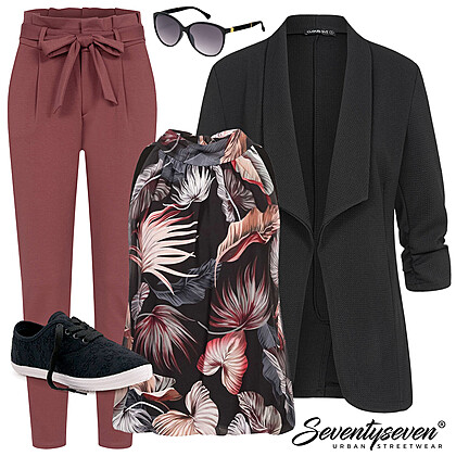Stijlvolle lente op kantoor Outfit 27155