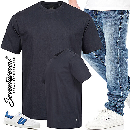 Slim zijn, blauw dragen Outfit27229