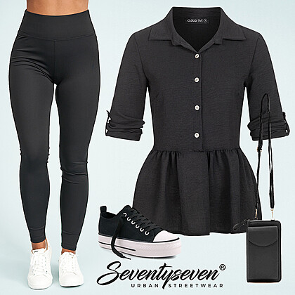 Chic in zwart Outfit 27282