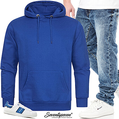 Slim zijn, blauw dragen Outfit27309