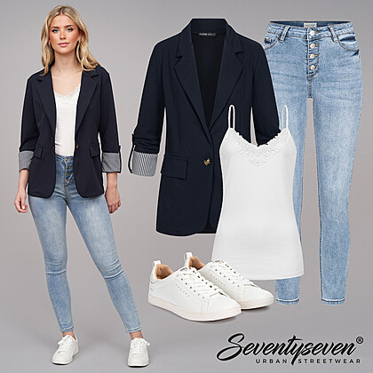 Zakelijke Mode met Flair Outfit 27430