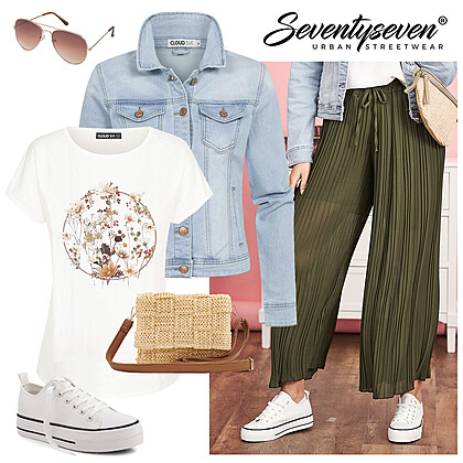 Frisse denimtrend Outfit 27553