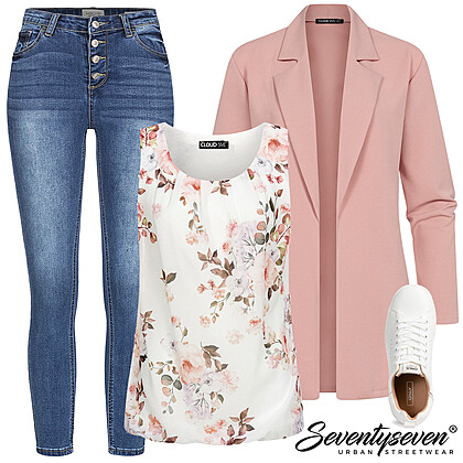 Zomerse blazerstijl Outfit 27587