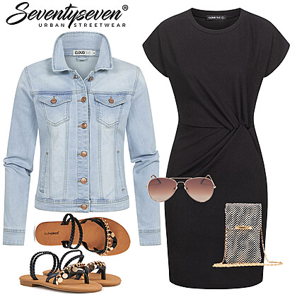 Coole denimlook Outfit 27653