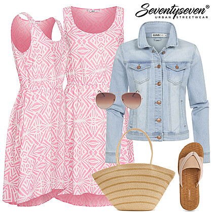 Zomer vibes jurk sandalen Outfit 27712