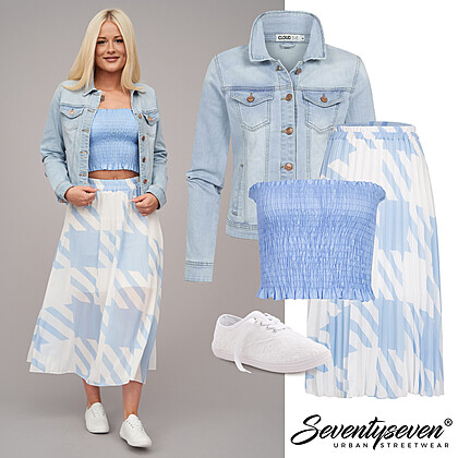 Blauwe zomer droom Outfit 27740