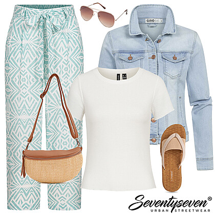 Losse denim look Outfit 27803