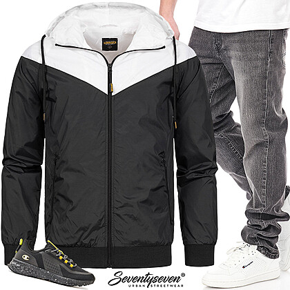 Zwart en wit Outfit27811