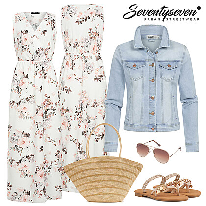Lenteachtig bloemenjurkje Outfit 27819