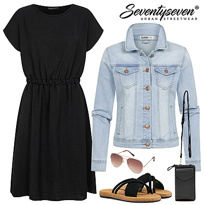 Chic in Schwarz Outfit 27820