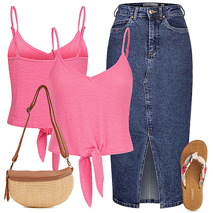 Moderne modelevensstijl Outfit 27825