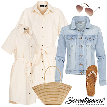 Elegante Stedelijke Randset Outfit 27845