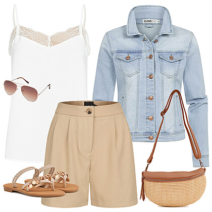 Frisse denimtrend Outfit 27847