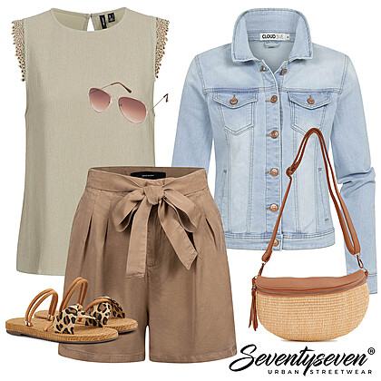 Casual vrijetijdsstijl Outfit 27876