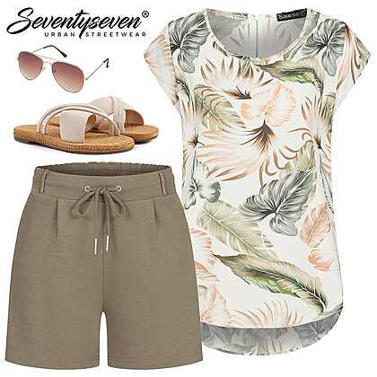 Tropischer Urlaubsstil Outfit 27902