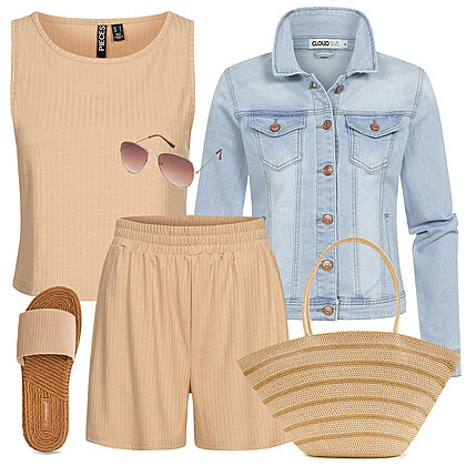 Luftige Sommer-Shorts Outfit 27970