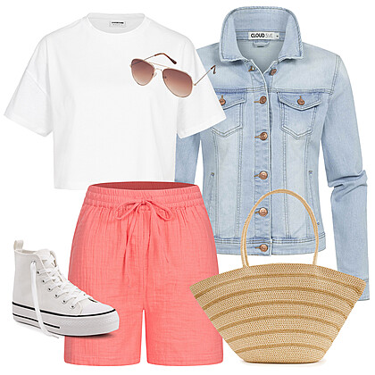 Frisse casual stijl Outfit 27976