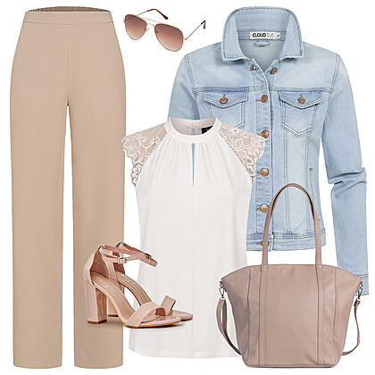 Alledaagse Ensemble met Charme Outfit 27979