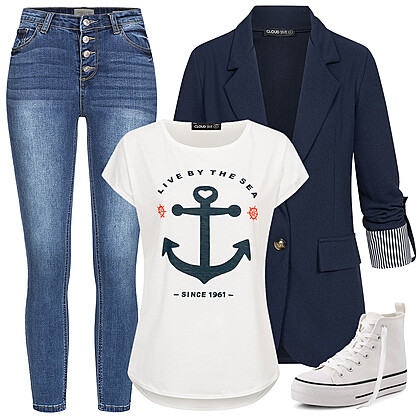 Avondlijke boottocht-elegantie Outfit 27996