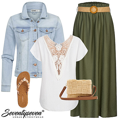 Klassiek met tas Outfit 28005