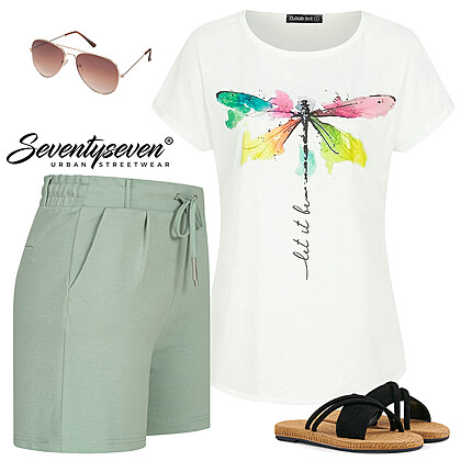 Luchtige zomermode Outfit 28026