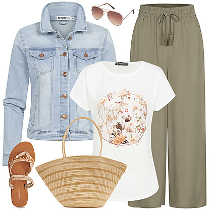 Blumige Leichtigkeit Outfit 28098