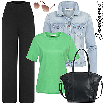 Fris in groen Outfit 28109