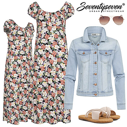 Jouw bloemige noot Outfit 28122