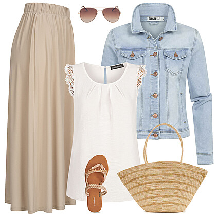 Casual Modebetovering Outfit 28135