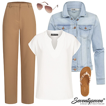 Slanke Stad Chic Combo Outfit 28166