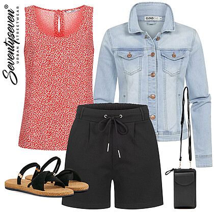 Luchtige zomermode Outfit 28176
