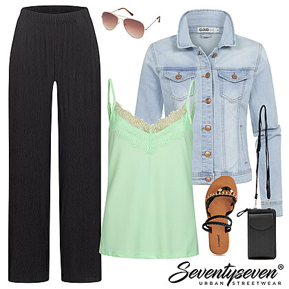 Losse denim look Outfit 28191