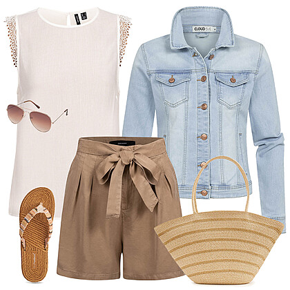 Vederlichte stijl Outfit 28201