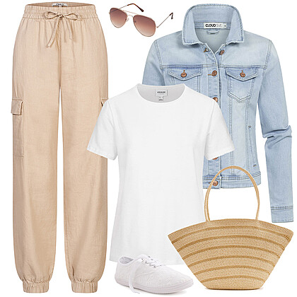 Urbane zomerse straatstijl Outfit 28215