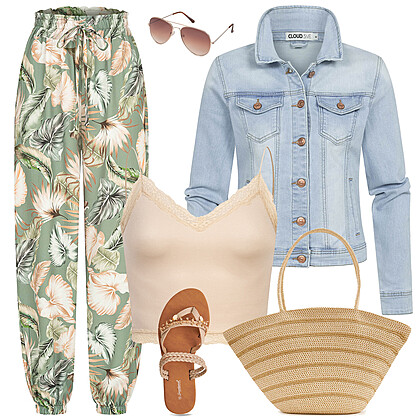 Tropische Zomerwereld Outfit 28271