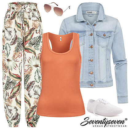 Comfortabele zomerstijl Outfit 28275