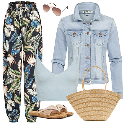 Tropische vakantiestijl Outfit 28276