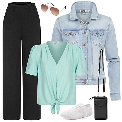 Vrolijk kleurenspel Outfit 28284