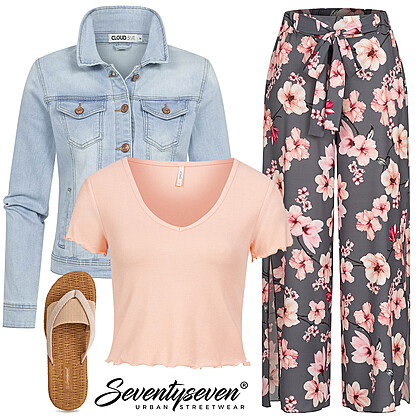Jouw bloemige noot Outfit 28288