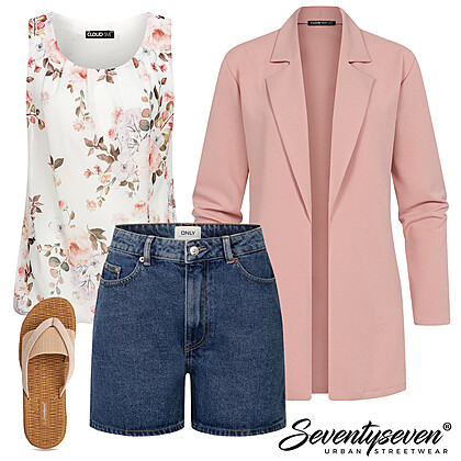 Casual blazerstijl Outfit 28334