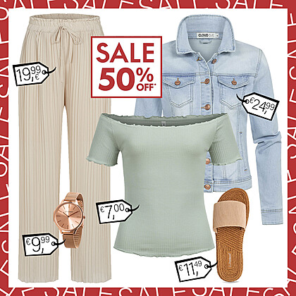 Comfortabele zomerstijl Outfit 28377