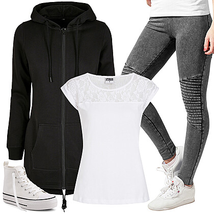 Stijlvolle Straatkleding Mix Outfit 28460