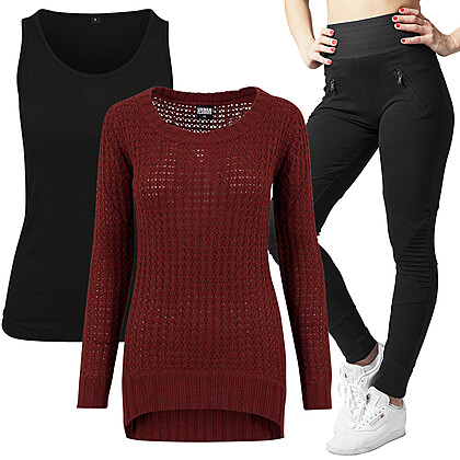 Gebreide stijl Outfit 28471
