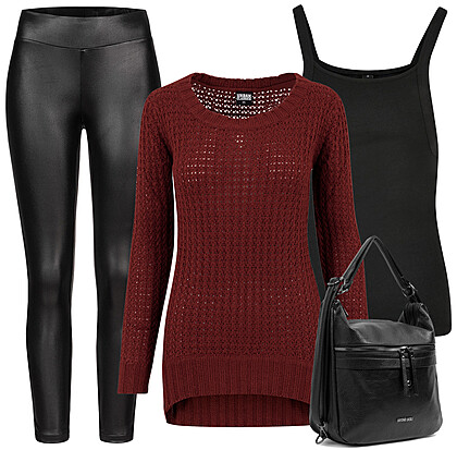 Stijlvol met tas Outfit 28526